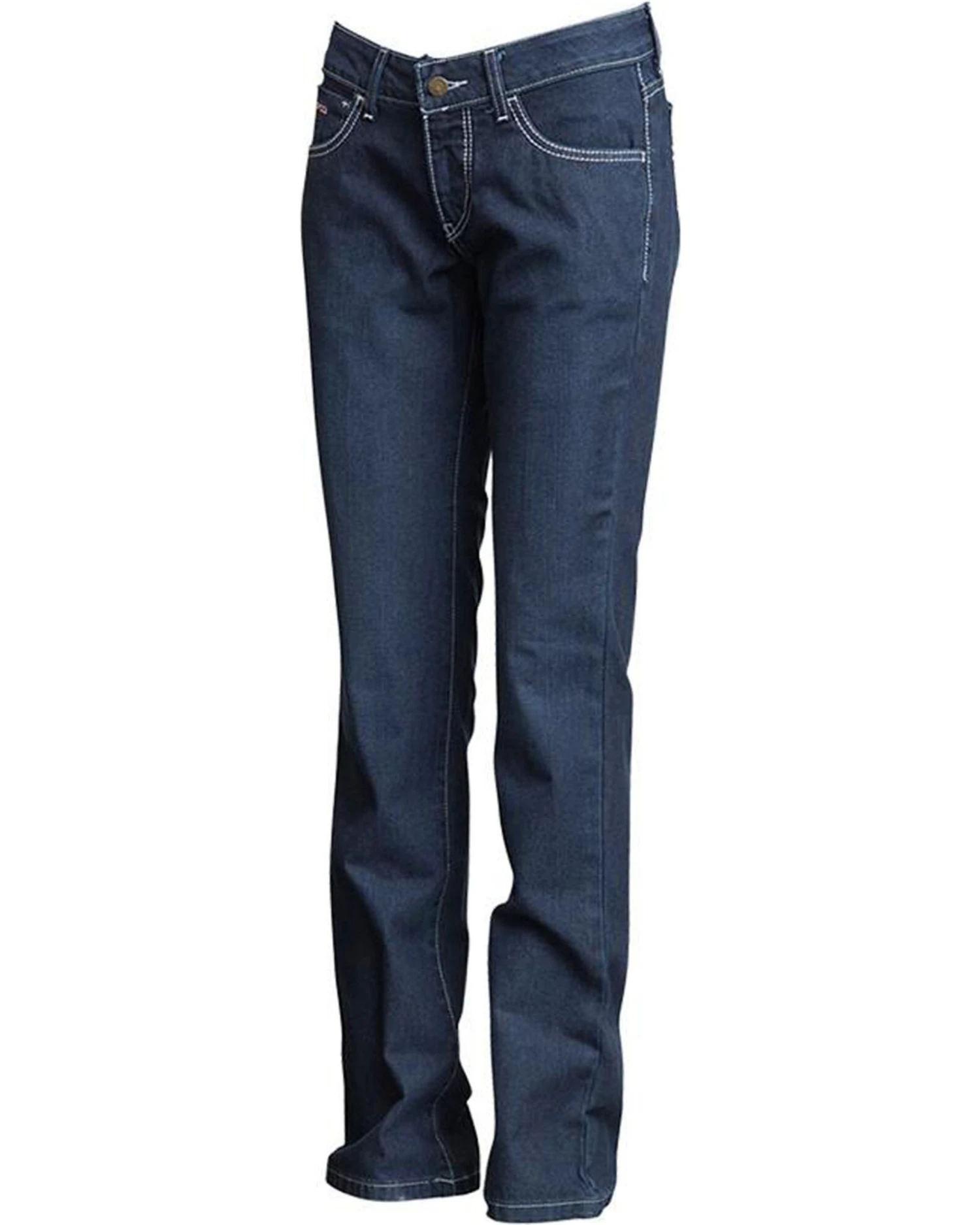 Lapco Women's FR Modern Fit Jeans - Straight Leg 4 Lapco Women's FR Modern Fit Jeans - Straight Leg - Image 2