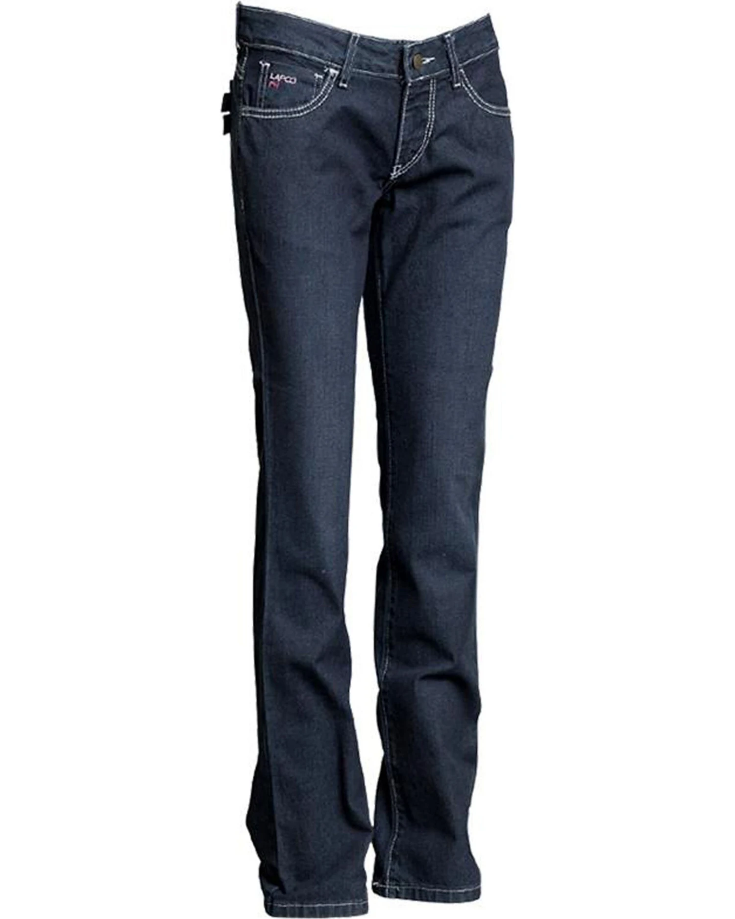Lapco Women's FR Modern Fit Jeans - Straight Leg 6 Lapco Women's FR Modern Fit Jeans - Straight Leg - Image 4