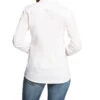 Ariat Women's Kirby White Stretch Button Down Long Sleeve Shirt -Country Outfitter Shop 2000259727 100 P2