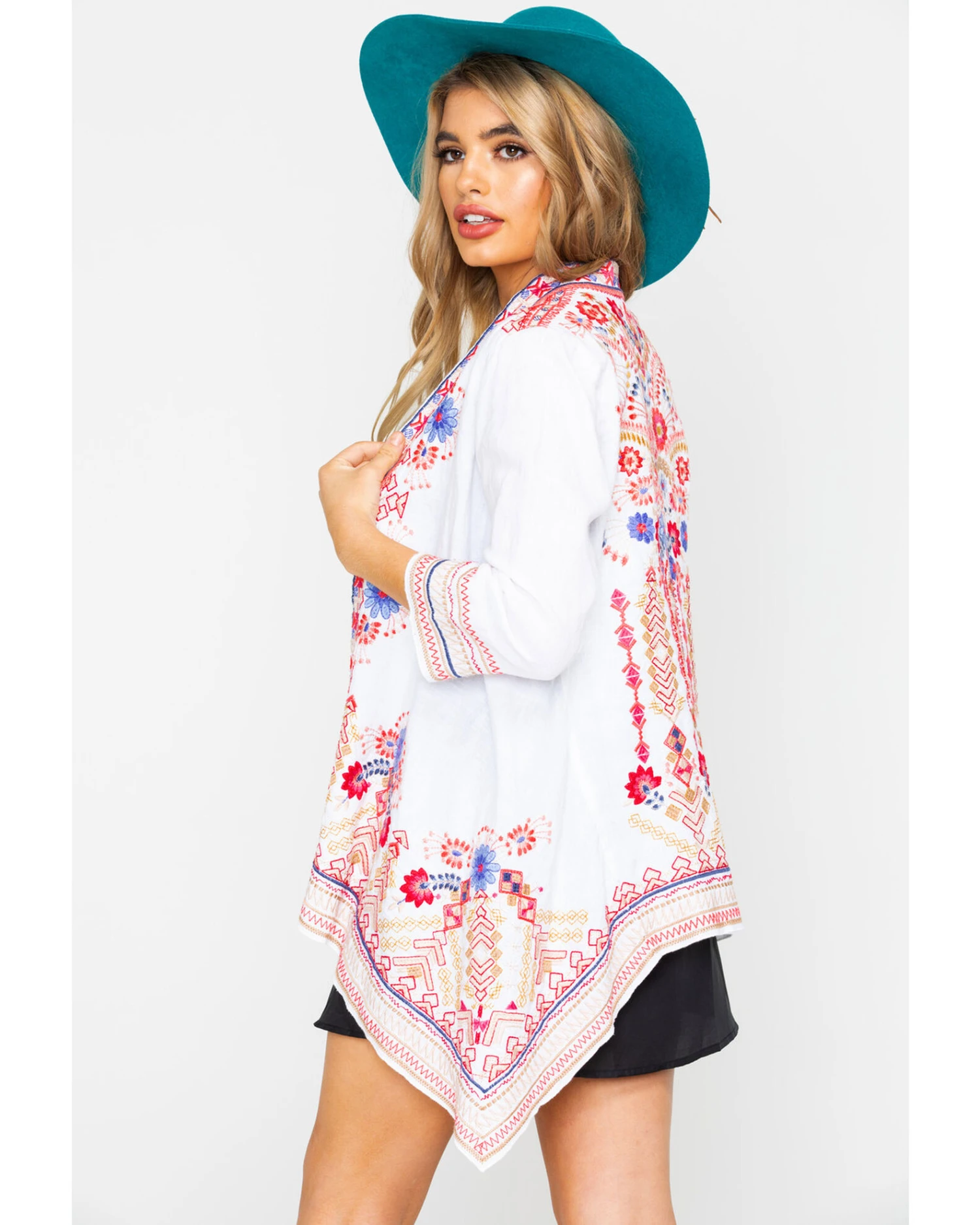 Johnny Was Women's Fredrique Draped Cardigan 4 Johnny Was Women's Fredrique Draped Cardigan - Image 2