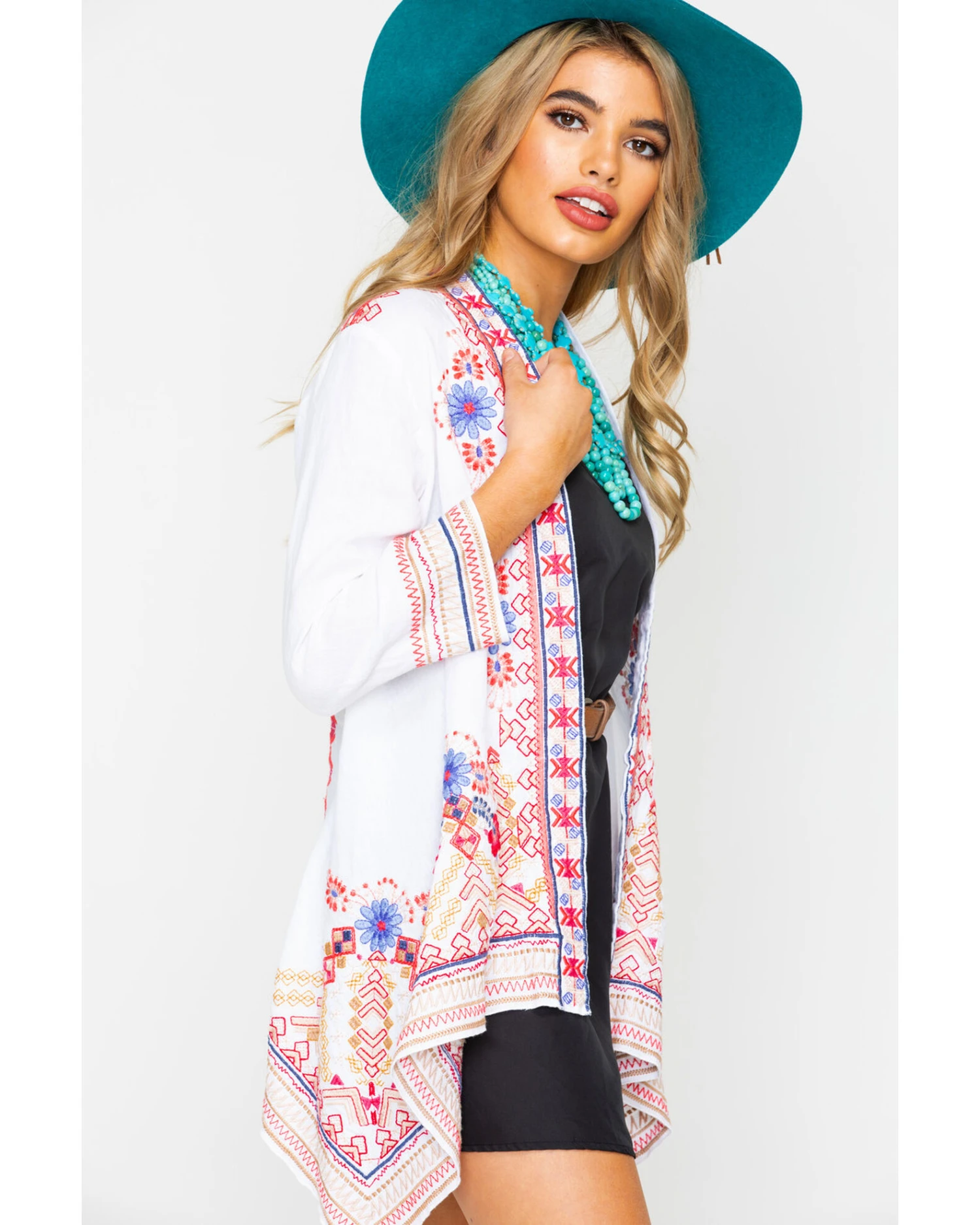 Johnny Was Women's Fredrique Draped Cardigan 7 Johnny Was Women's Fredrique Draped Cardigan - Image 5