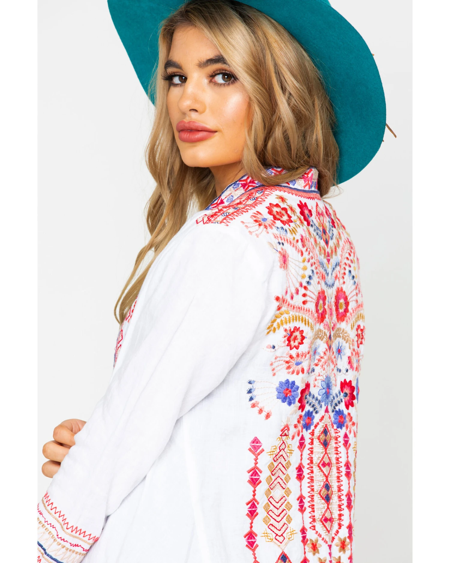 Johnny Was Women's Fredrique Draped Cardigan 8 Johnny Was Women's Fredrique Draped Cardigan - Image 6