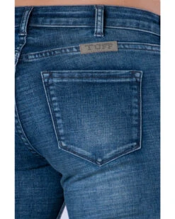 Cowgirl Tuff Women's Medium Wash Natural Waist Trousers -Country Outfitter Shop 2000281432 400 P5