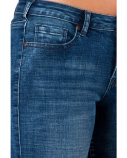 Cowgirl Tuff Women's Medium Wash Natural Waist Trousers -Country Outfitter Shop 2000281432 400 P6