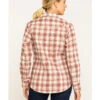 Ariat Women's FR Victoria Plaid Print Long Sleeve Work Shirt -Country Outfitter Shop 2000283798 800 P2