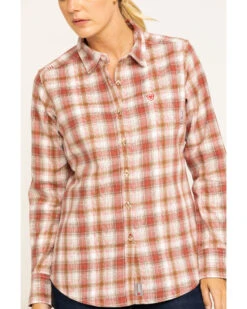 Ariat Women's FR Victoria Plaid Print Long Sleeve Work Shirt 11 Ariat Women's FR Victoria Plaid Print Long Sleeve Work Shirt -Country Outfitter Shop 2000283798 800 P4