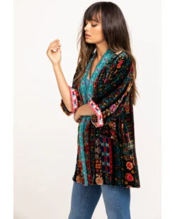 Johnny Was Women's Abril Velvet Reversible Kimono -Country Outfitter Shop 2000287968 900 P3
