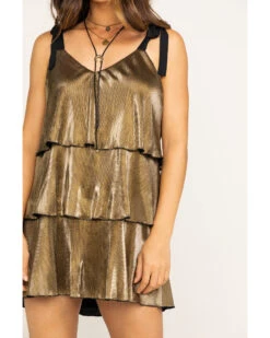 Show Me Your Mumu Women's Pleated Suarez Tie Dress -Country Outfitter Shop 2000293757 710 P4