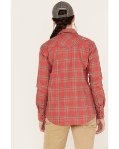 Ariat Women's Fire Resistant Retro Boot Barn Exclusive Long Sleeve Button Down Work Shirt -Country Outfitter Shop 2000294416 600 P4