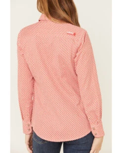 Ariat Women's FR Sofia Geo Print Long Sleeve Button Down Work Shirt -Country Outfitter Shop 2000294417 600 P5