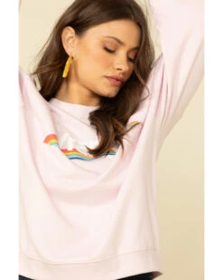 Wrangler Retro Women's Lilac High Rib Pullover 9 Wrangler Retro Women's Lilac High Rib Pullover -Country Outfitter Shop 2000308273 530 P4