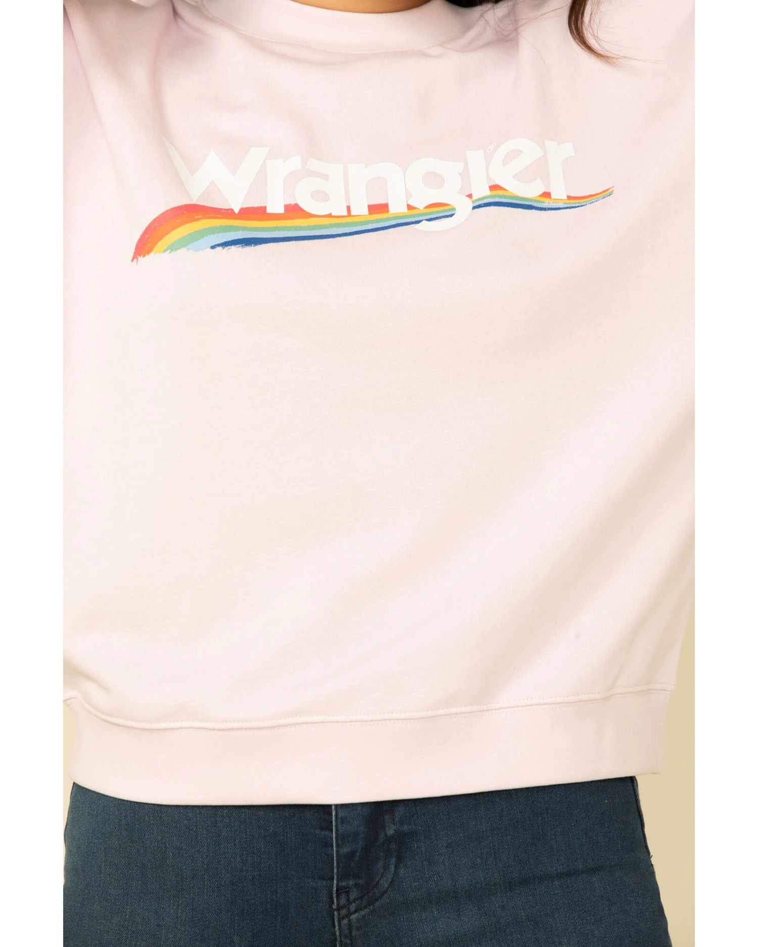 Wrangler Retro Women's Lilac High Rib Pullover 7 Wrangler Retro Women's Lilac High Rib Pullover - Image 5