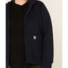 Carhartt Women's Navy Clarksburg Full-Zip Hoodie - Plus -Country Outfitter Shop 2000324354 410 P3