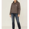 Carhartt Women's Taupe Washed Duck Sherpa-Lined Jacket -Country Outfitter Shop 2000324387 251 P2