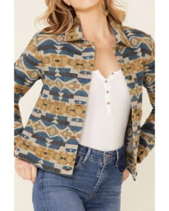 Pendleton Women's Navy Cardwell Wool Jacket -Country Outfitter Shop 2000335521 410 P3