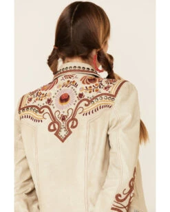 Double D Ranch Women's Poco Loco Leather Jacket -Country Outfitter Shop 2000337239 110 P5