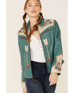 Double D Ranch Women's Let's Smoke The Peace Jacket -Country Outfitter Shop 2000337242 300 P1