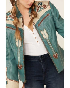 Double D Ranch Women's Let's Smoke The Peace Jacket -Country Outfitter Shop 2000337242 300 P3