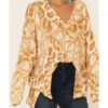 Show Me Your Mumu Women's Sand Cliffside Cheetah Print Pullover Sweater -Country Outfitter Shop 2000339451 295 P3