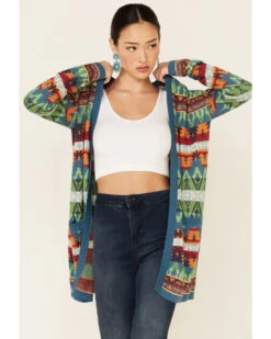 Tasha Polizzi Women's Southwestern Print Cardigan 10 Tasha Polizzi Women's Southwestern Print Cardigan -Country Outfitter Shop 2000341949 400 P1
