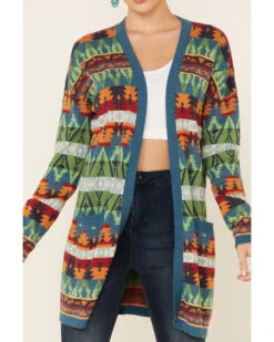 Tasha Polizzi Women's Southwestern Print Cardigan 11 Tasha Polizzi Women's Southwestern Print Cardigan -Country Outfitter Shop 2000341949 400 P3