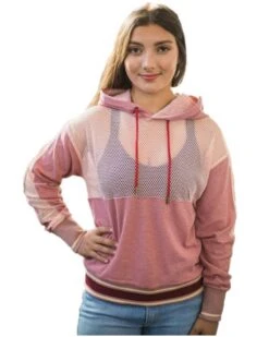Kimes Ranch Women's Color-Block Somers Dream Embroidered Logo Hoodie -Country Outfitter Shop 2000346065 662 P1