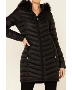 Roper Women's Parachute Down-Fill Zip-Front Hooded Coat