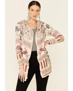 Johnny Was Women's Alabaster Cordelia Short Hoodie Jacket -Country Outfitter Shop 2000350281 110 P1