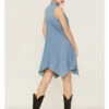 Wrangler Women's Denim Sleeveless Hanky Hem Midi Dress -Country Outfitter Shop 2000351206 400 P3