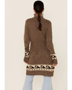 Stetson Women's Horse Motif Belted Knit Wool Blend Cardigan 9 Stetson Women's Horse Motif Belted Knit Wool Blend Cardigan -Country Outfitter Shop 2000352257 200 P3