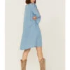 Roper Women's Southwestern Embroidered Bell Sleeve Denim Dress -Country Outfitter Shop 2000358930 400 P3