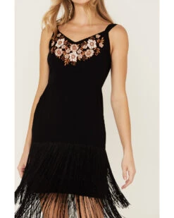 Idyllwind Women's Strawberry Hill Embroidered Floral Fringe Dress -Country Outfitter Shop 2000359121 001 P2