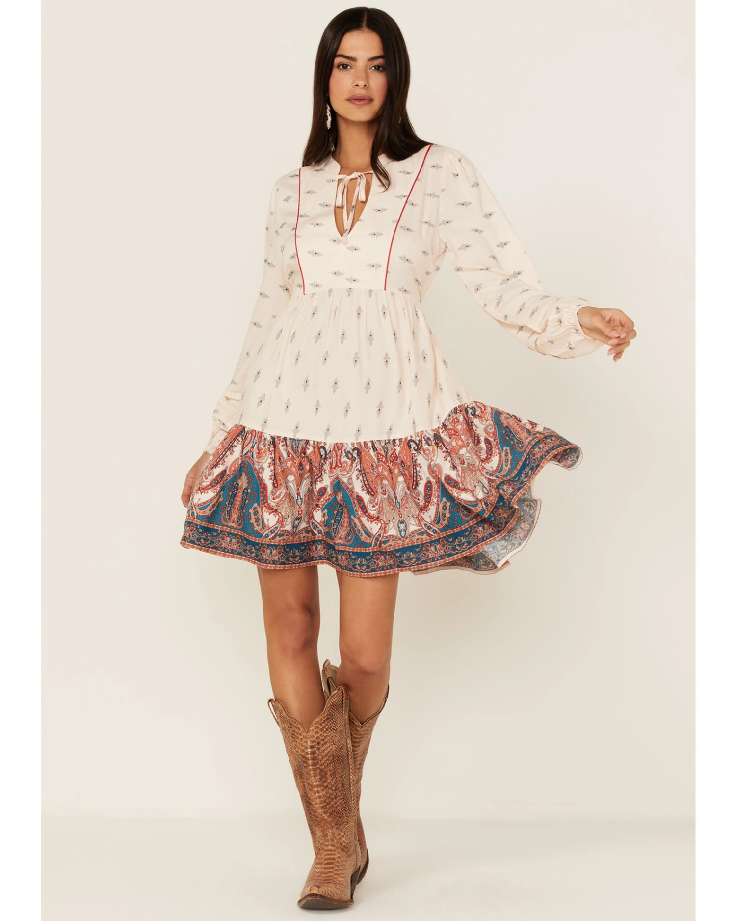 Band Of The Free Women's Ayla Long Sleeve Dress 6 Band Of The Free Women's Ayla Long Sleeve Dress - Image 4