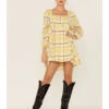 Miss Me Women's Plaid Print Babydoll Dress -Country Outfitter Shop 2000364432 700 P2
