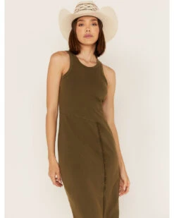 Cleo + Wolf Women's Halter Slit Midi Dress 8 Cleo + Wolf Women's Halter Slit Midi Dress -Country Outfitter Shop 2000364837 341 P2