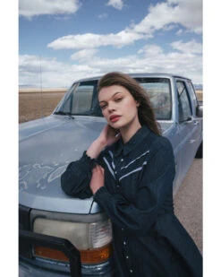 Maggie Sweet Women's Barcelona Tiered Denim Dress -Country Outfitter Shop 2000365869 400 P1