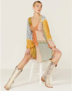 Jen's Pirate Booty Women's Hyde Patchwork Mini Dress -Country Outfitter Shop 2000367261 900 P1