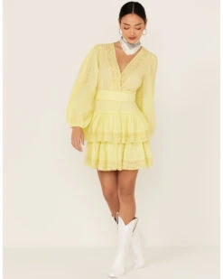 Maia Bergman Women's Mika Lace Tiered Dress 10 Maia Bergman Women's Mika Lace Tiered Dress -Country Outfitter Shop 2000367311 700 P3