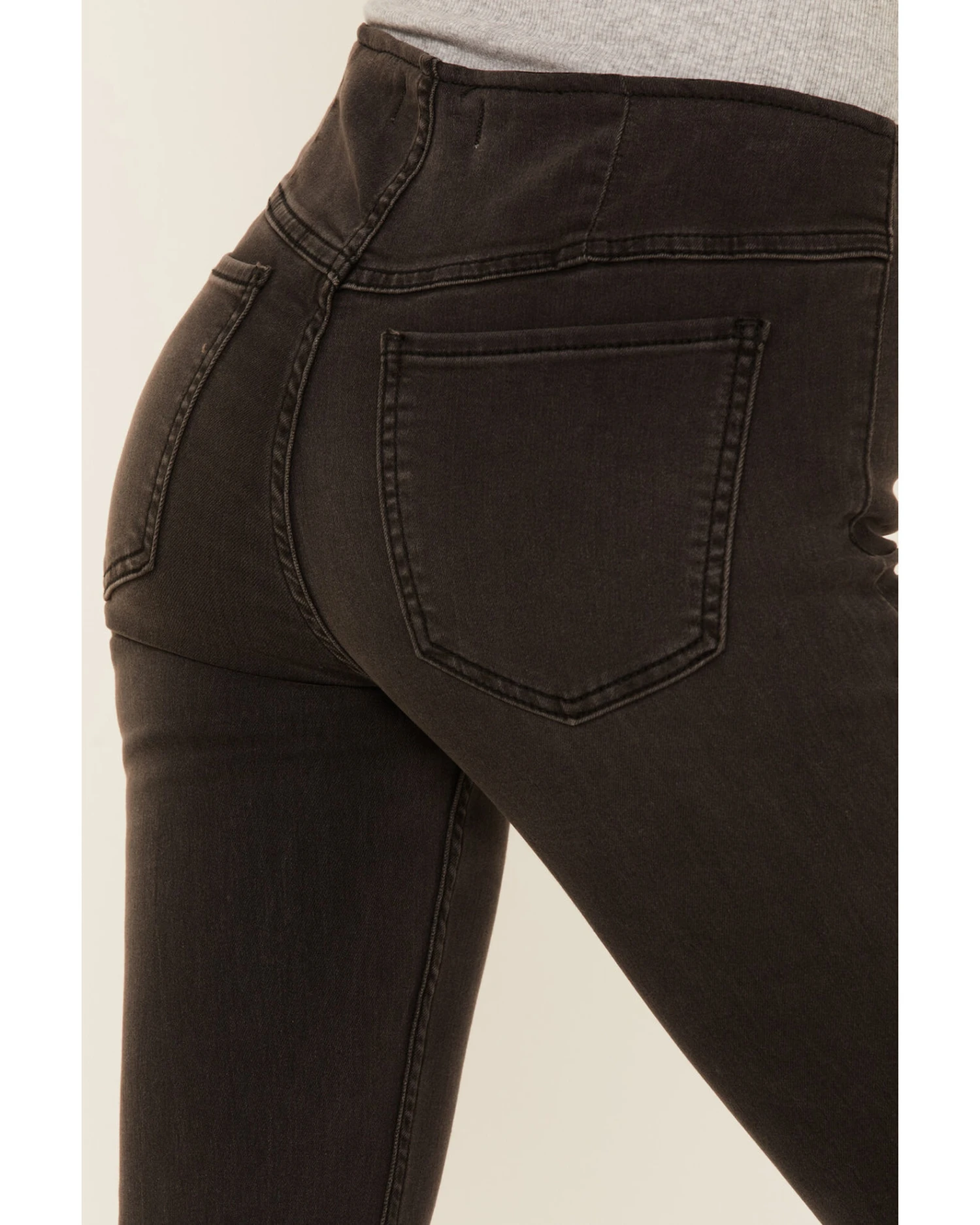 Free People Women's Penny Lane Pull On Flare Jeans 5 Free People Women's Penny Lane Pull On Flare Jeans - Image 3