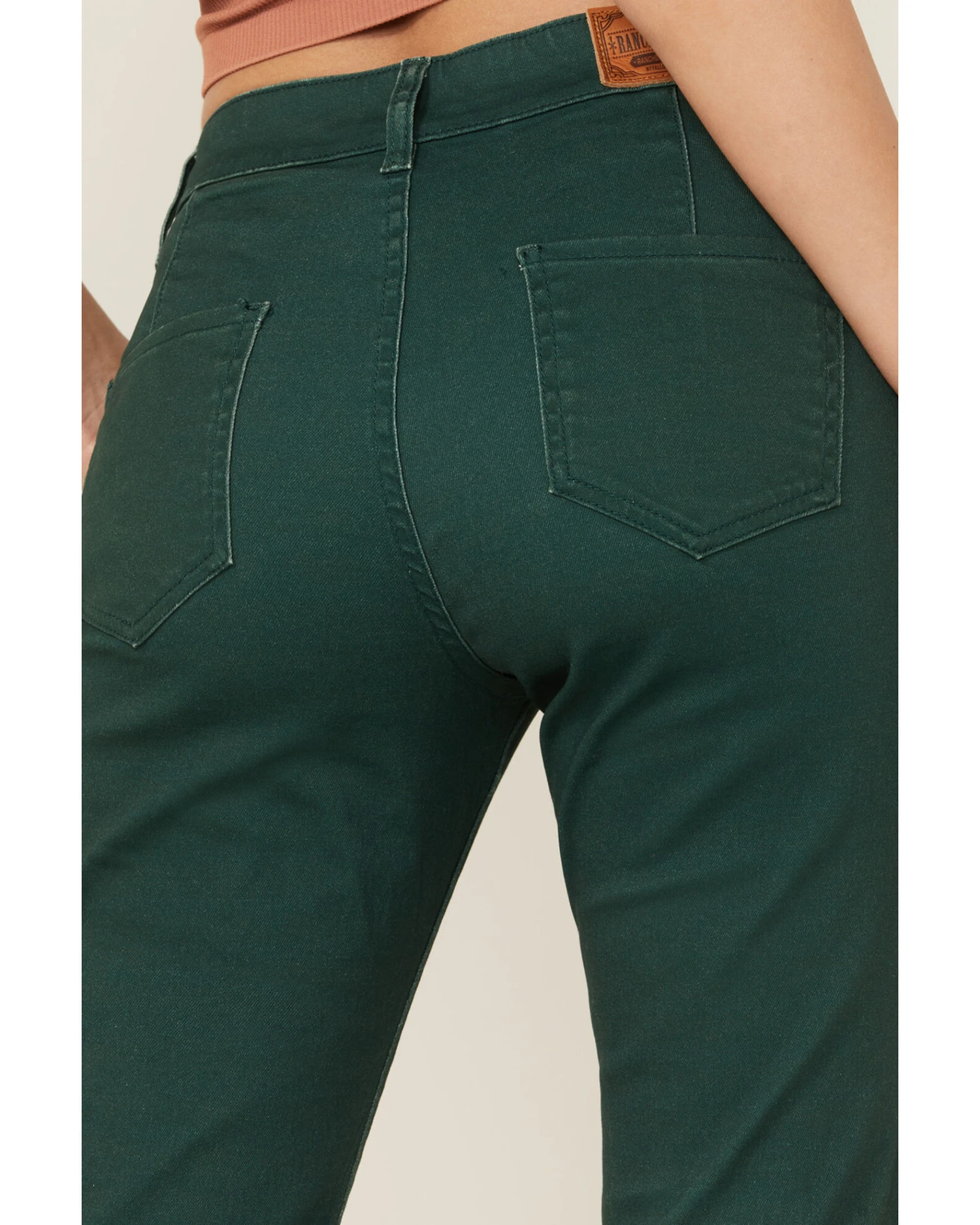 Ranch Dress'n Women's Wren Southwestern Border Flare Jeans 3 Ranch Dress'n Women's Wren Southwestern Border Flare Jeans