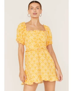 Show Me Your Mumu Women's Sophie Floral Print Mini Dress -Country Outfitter Shop 2000368254 702 P1