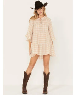 Show Me Your Mumu Women's Viola Plaid Print Mini Dress -Country Outfitter Shop 2000368262 110 P1