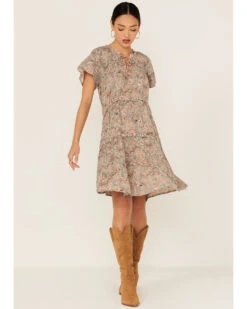 Bila Women's Floral Tiered Sundress