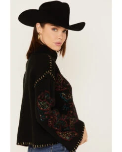 Shyanne Women's Paisley Knit Turtleneck Sweater 9 Shyanne Women's Paisley Knit Turtleneck Sweater -Country Outfitter Shop 2000373039 001 P2