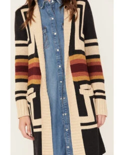 Pendleton Women's Harding Striped Vibrant Pattern Knit Cardigan Sweater -Country Outfitter Shop 2000374174 022 P3