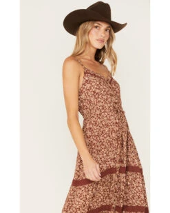 Idyllwind Women's Floral Print Tiered Maxi Dress 10 Idyllwind Women's Floral Print Tiered Maxi Dress -Country Outfitter Shop 2000374253 213 P2