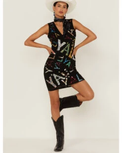 Any Old Iron Women's Y'all Short Embellished Dress -Country Outfitter Shop 2000374261 001 P2