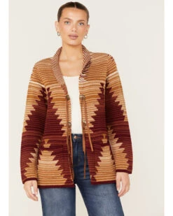 Cotton & Rye Women's Southwestern Knit Cardigan