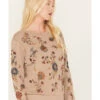 Driftwood Women's Embroidered Teddy Sweatshirt -Country Outfitter Shop 2000378937 251 P2
