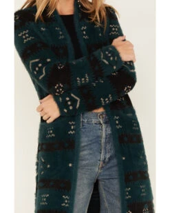 Shyanne Women's Southwestern Eyelash Knit Cardigan -Country Outfitter Shop 2000380658 443 P3